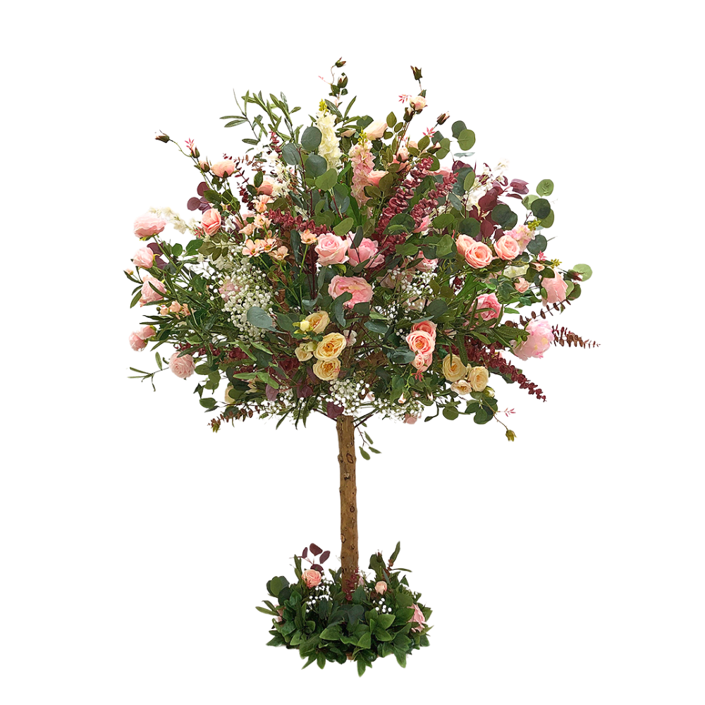 Pink Saffron | 5ft green tree