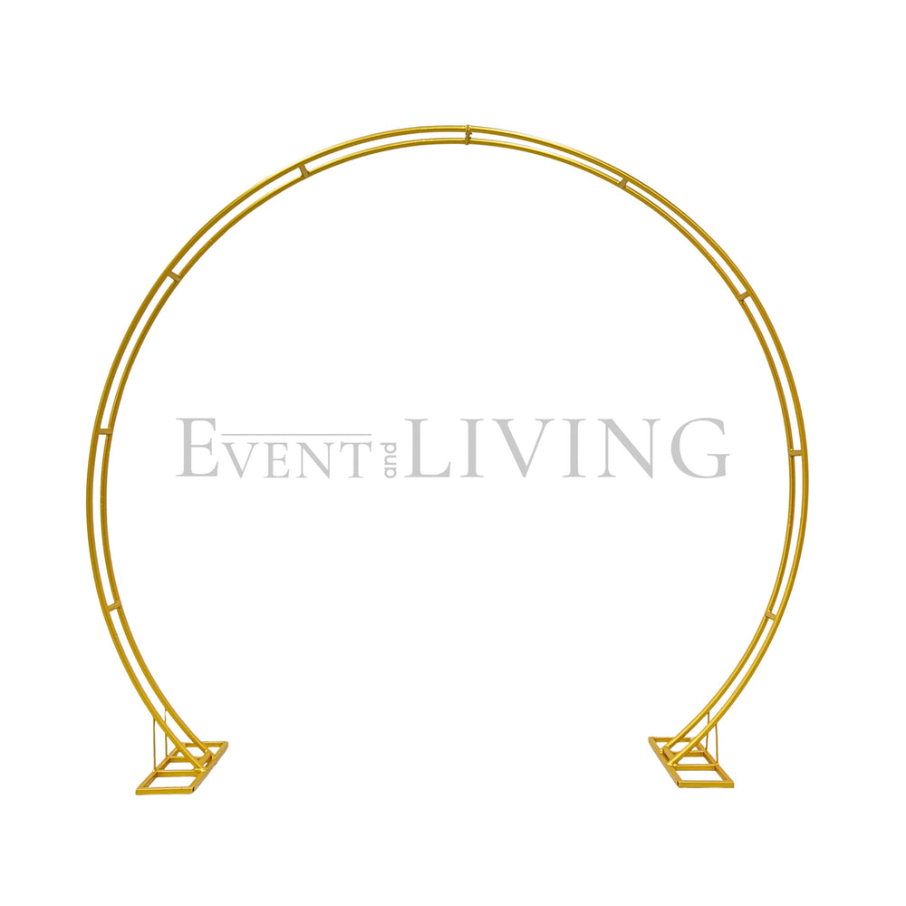 Gold round arch frame | H240 x W270