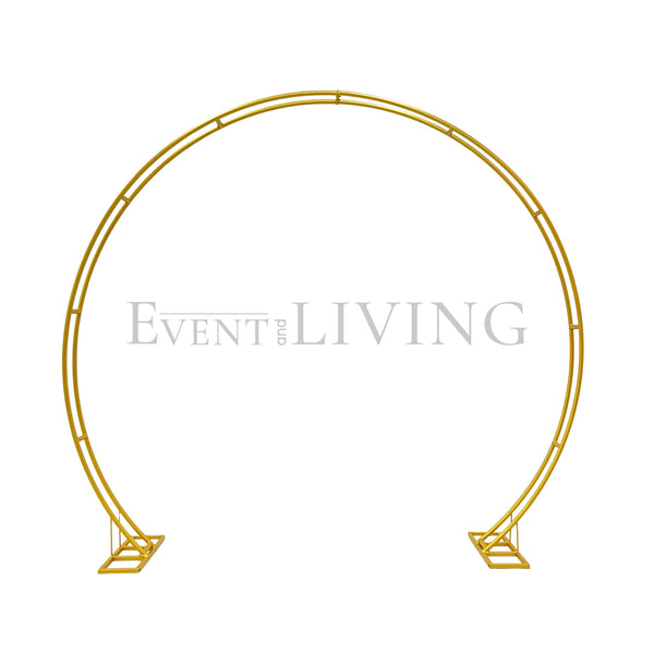 Gold round arch frame | H240 x W270