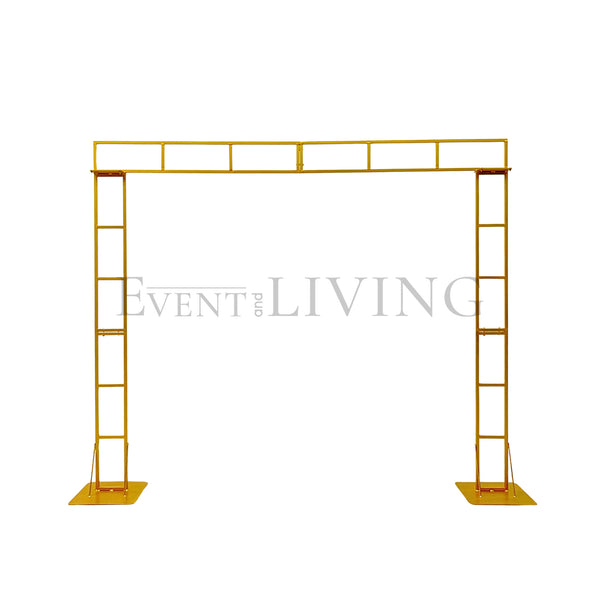 Rectangle gold arch frame | 2.7m x 3m