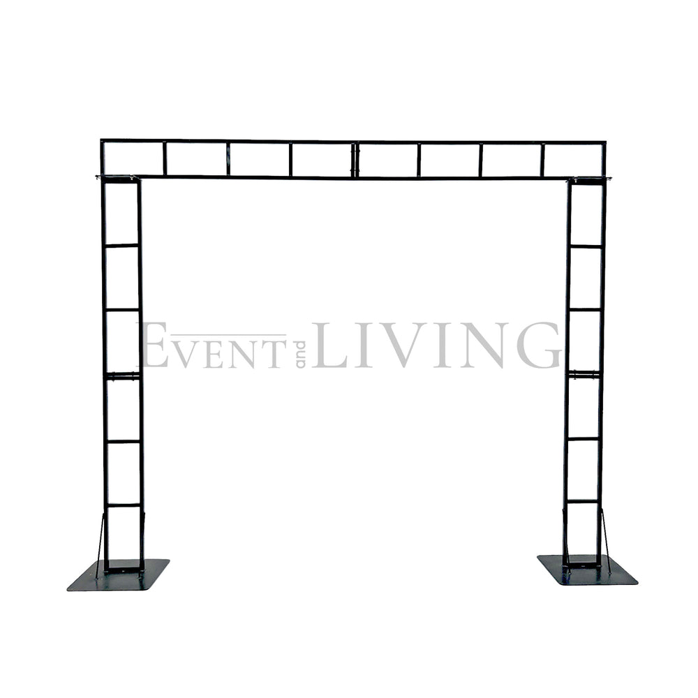 Rectangle black arch frame | H210 x W265