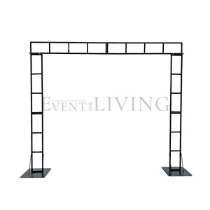 Rectangle black arch frame | H210 x W265