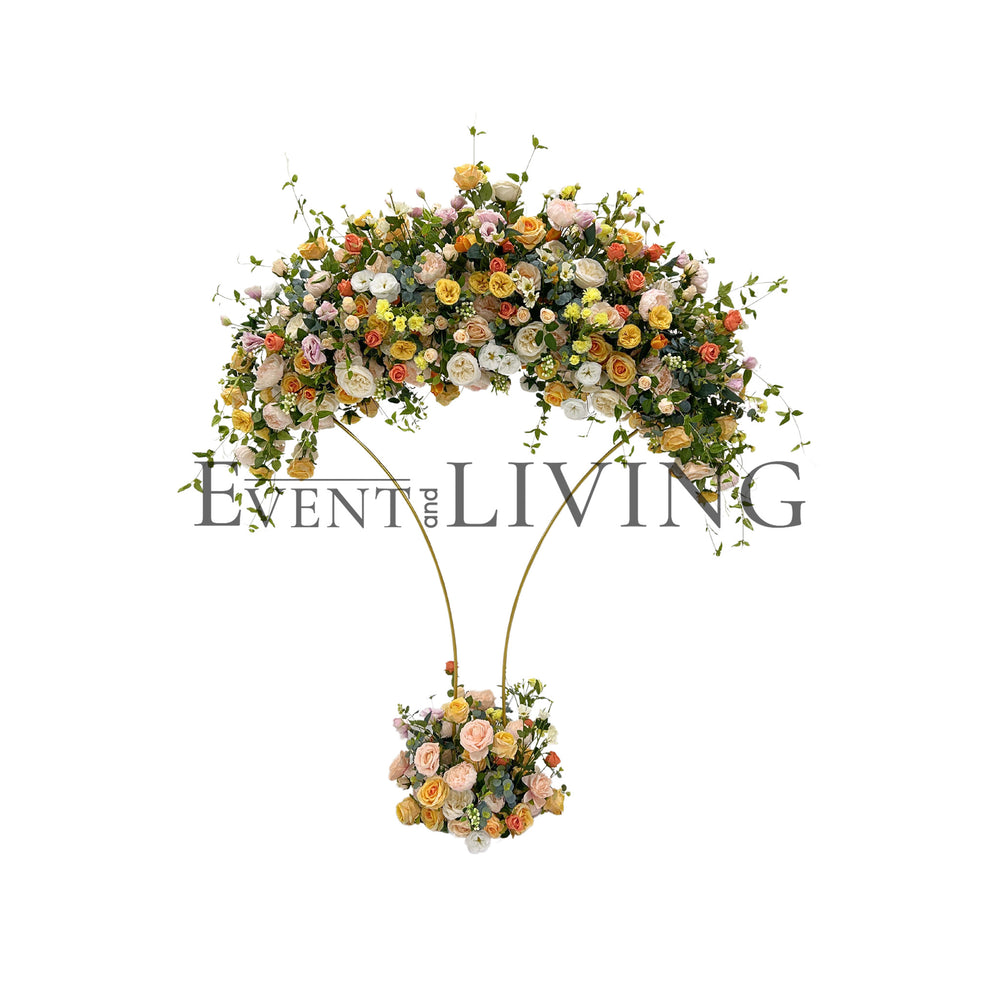 Wild Citrus Arch Centrepiece