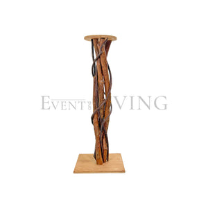 Wood stand H80cm