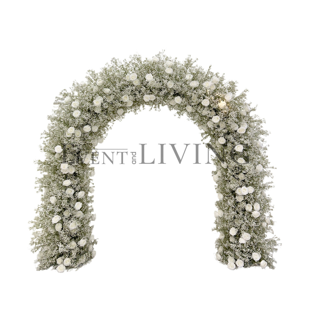 Cotton Rose Tunnel Arch | 240x240cm