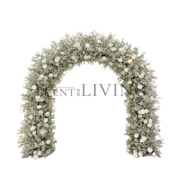 Cotton Rose Tunnel Arch | 240x240cm