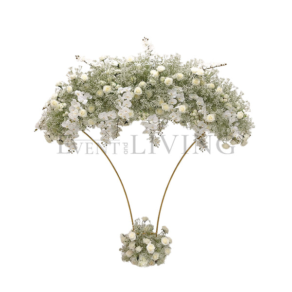 Gypsum Arch Centrepiece | 210cm